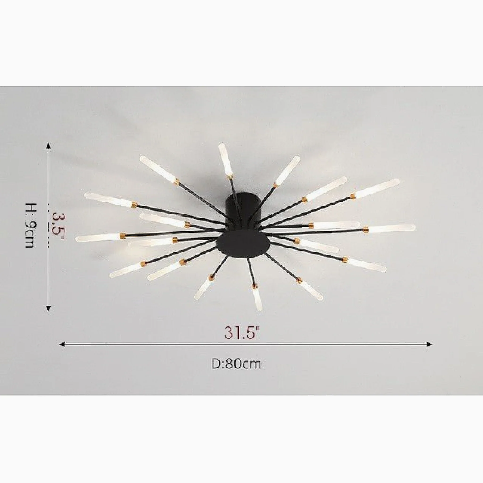 Brugg | Modern LED Dandelion Ceiling Light
