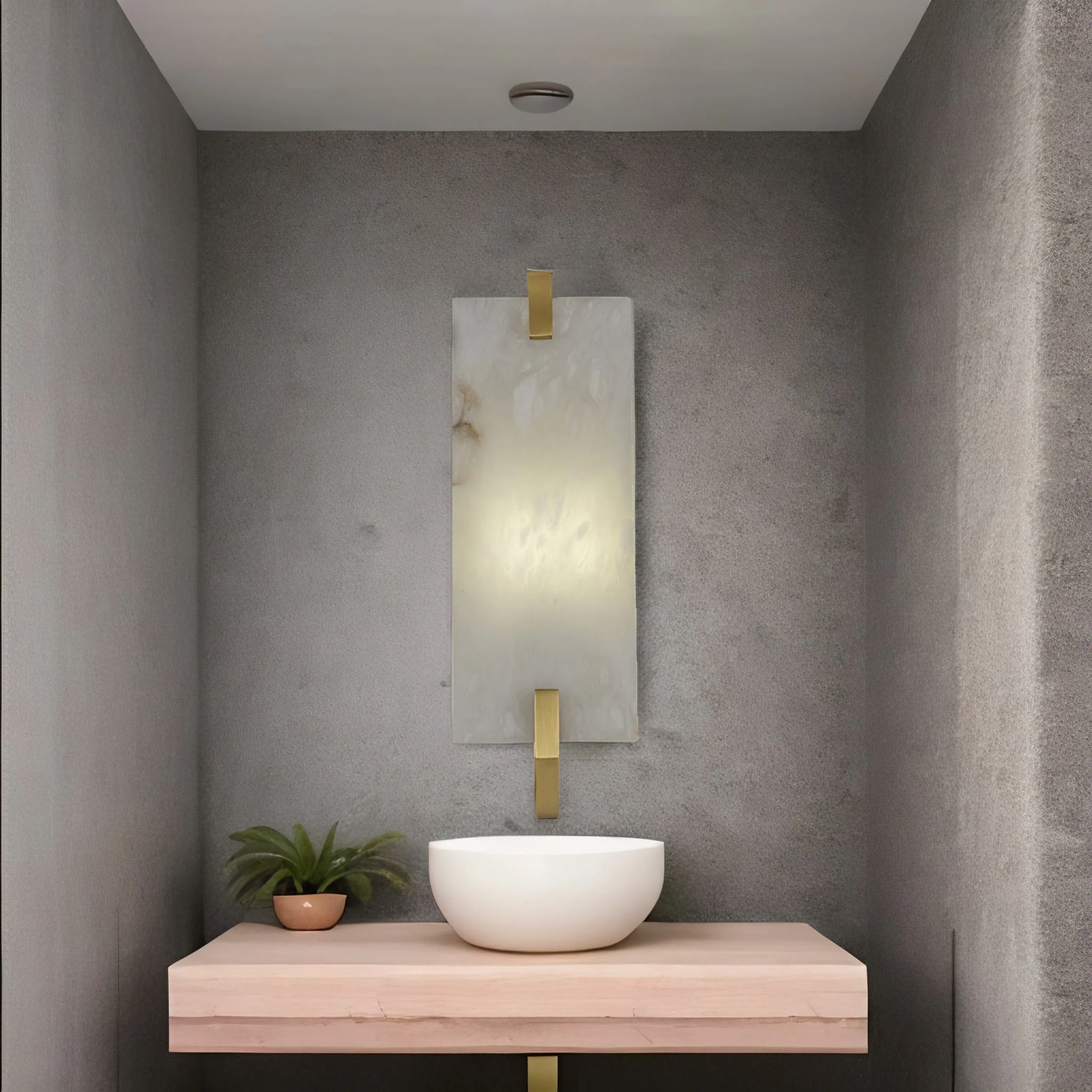 Splendor Marble Wall Lamp in Postmodern Style for Dining Room, Bedroom