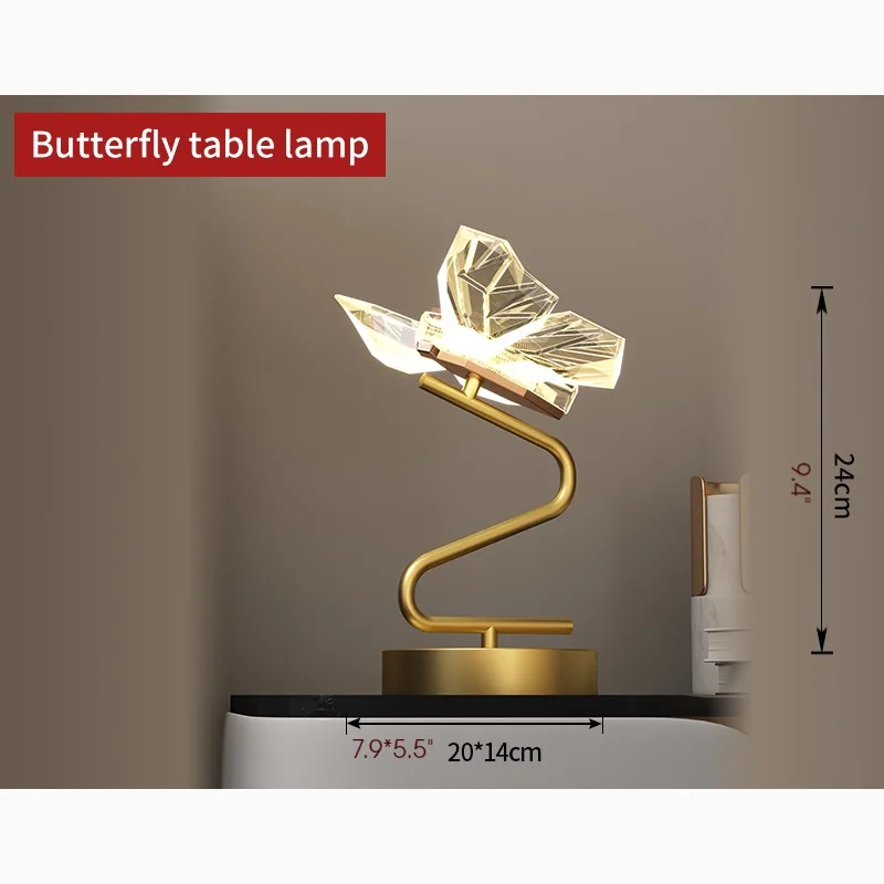 Grimentz | Creative Stylish Night Light in the Shape of Butterfly