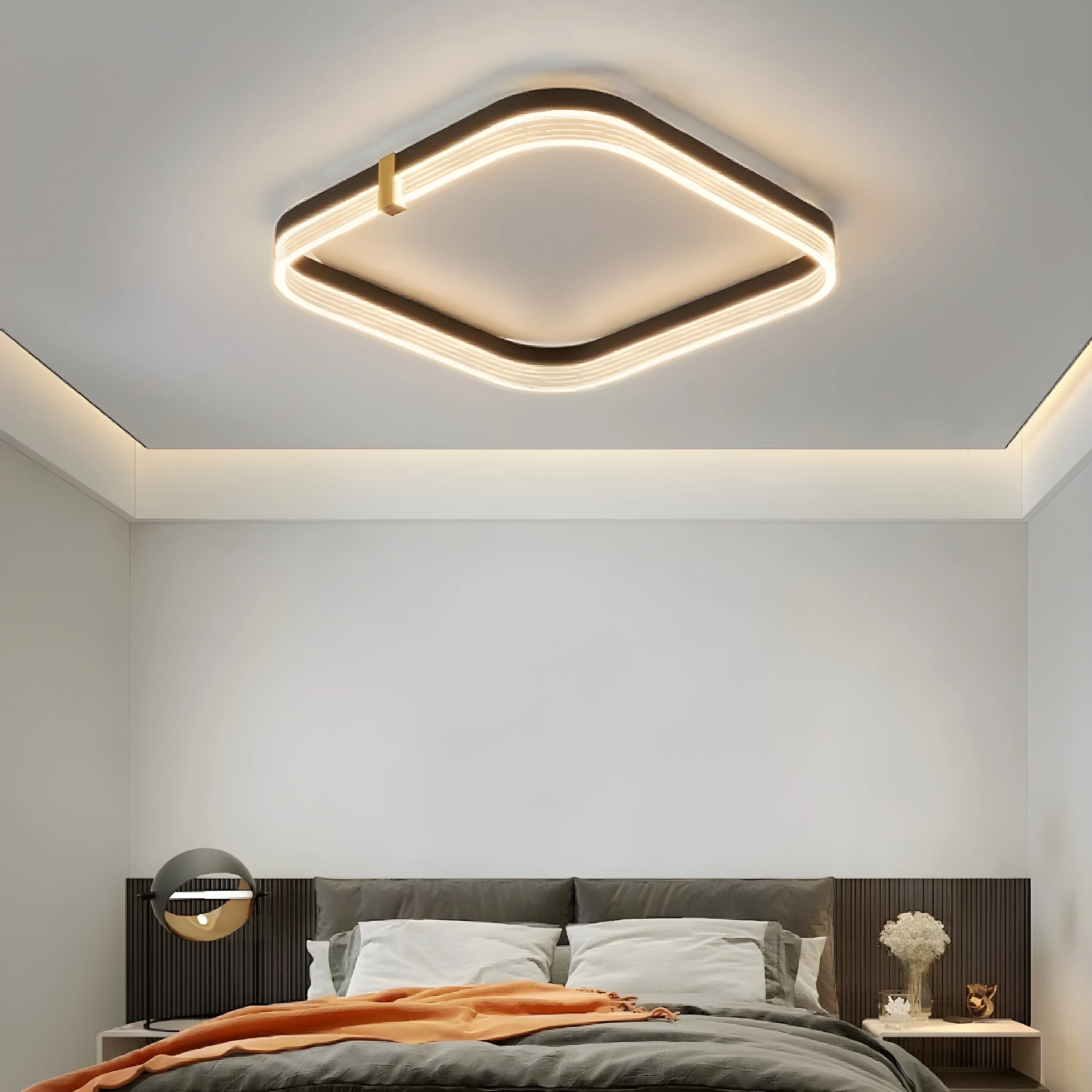 Wadenswil | Luxury Minimalistic LED Ceiling Lamp for Bedroom