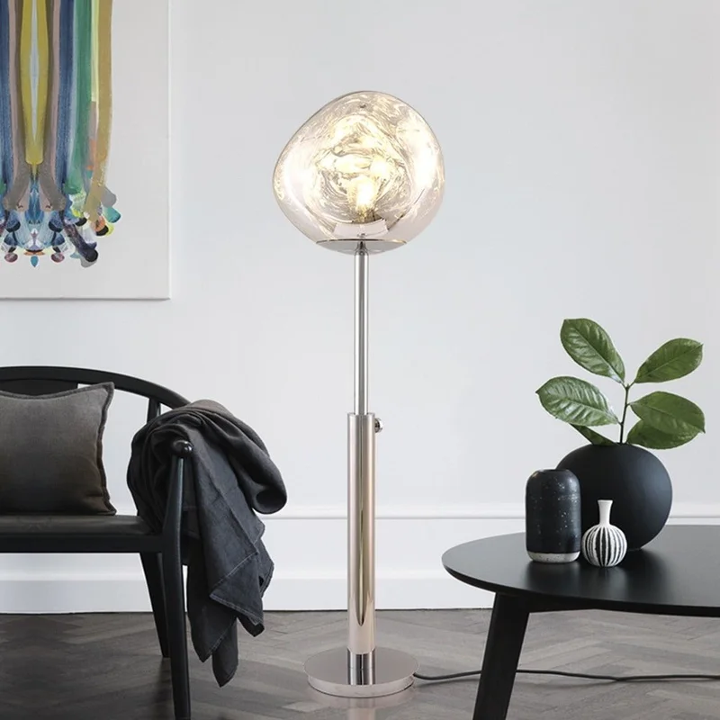 Frauenfeld | Lava Stone LED Lights Dimmable Floor Lamp