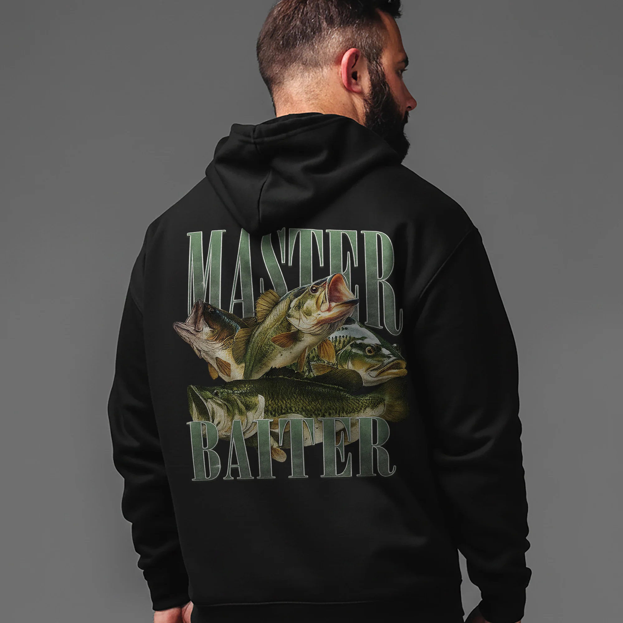 Master Baiter Hoodie �C Funny Fishing Hoodie for Anglers, Bass Fisherman Gift, Humor Fisherman Apparel