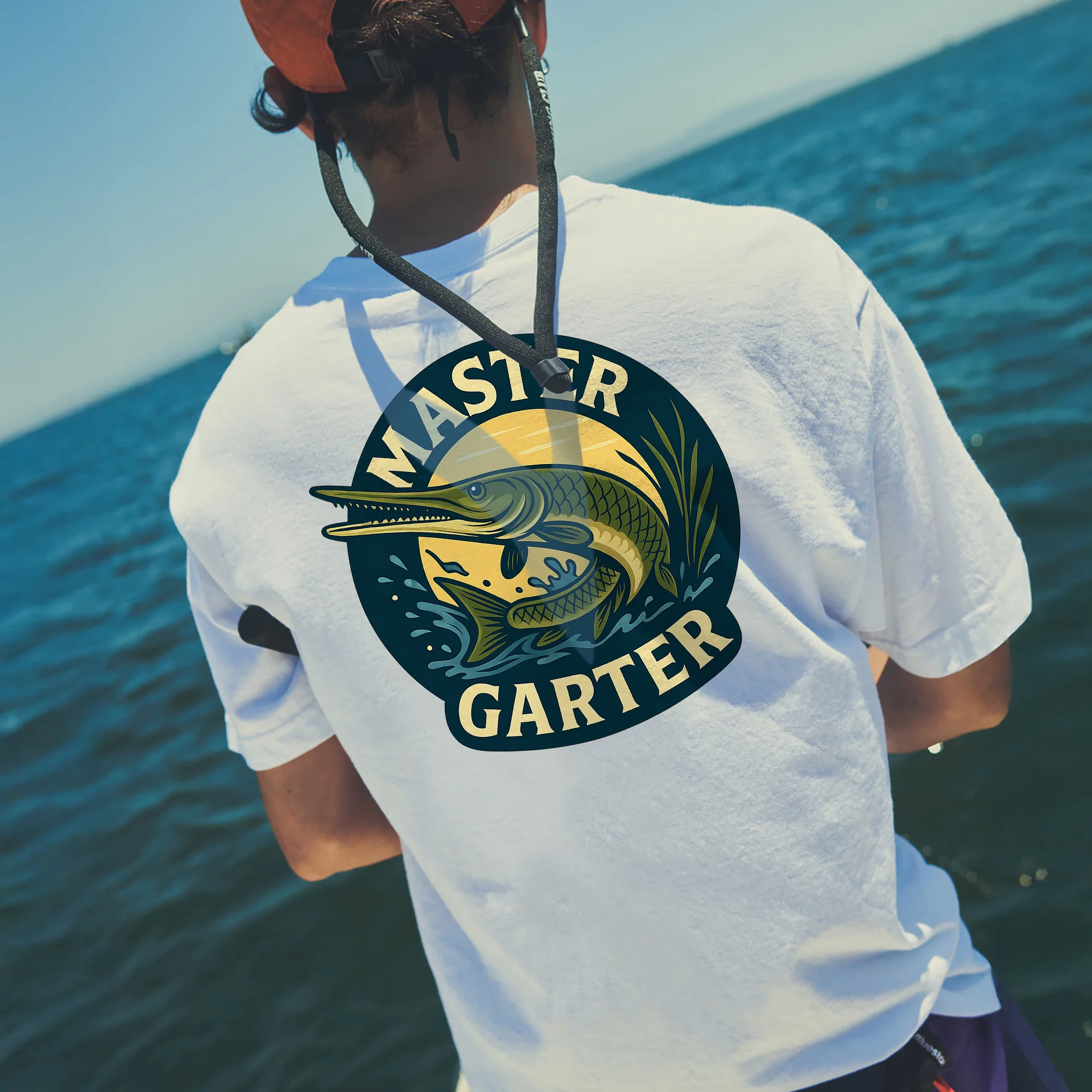 Alligator Gar Fishing Tee - Master Garter Shirt �C Fisherman Gift �C White �C Up To 5XL