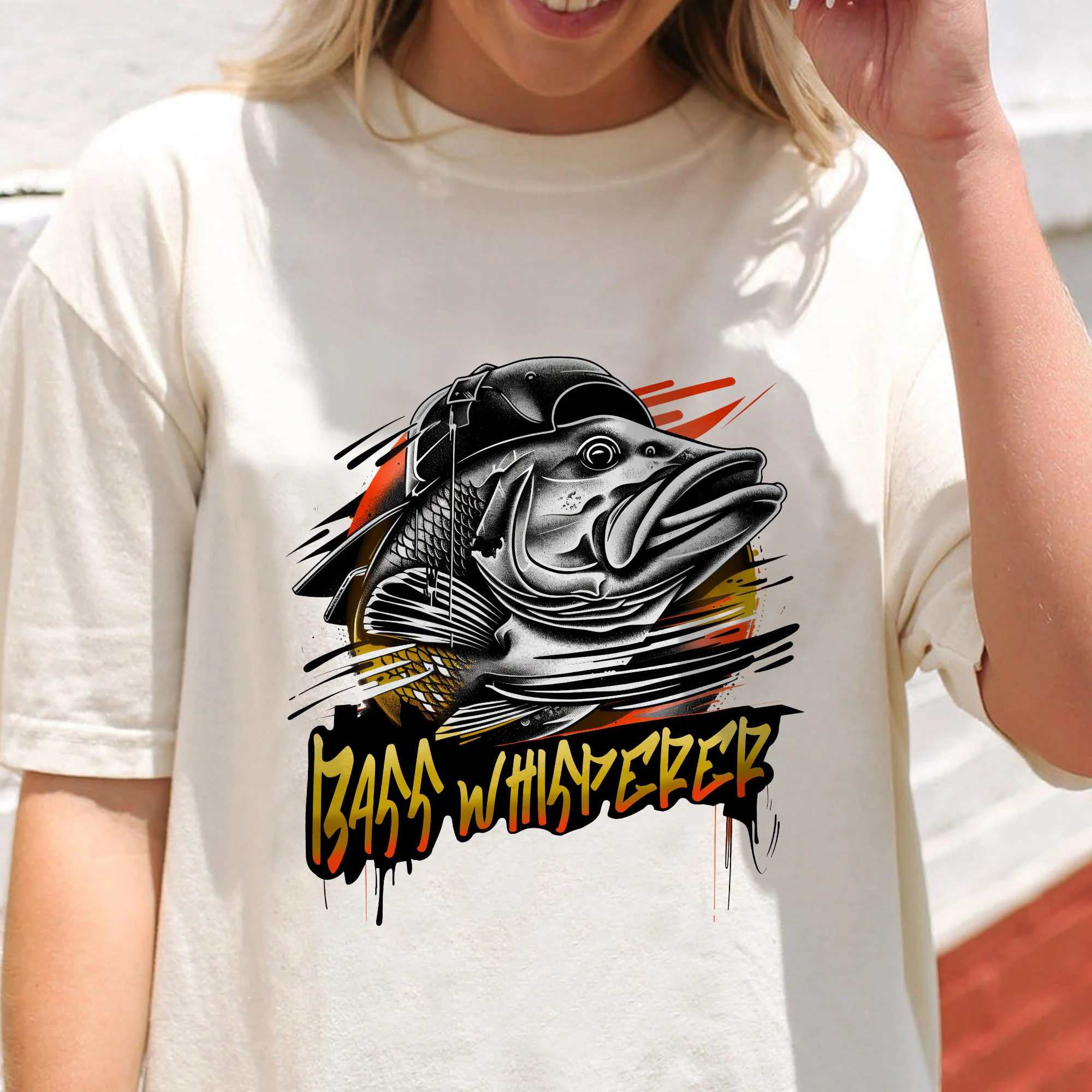 Funny Fishing Shirt - There��s Nothing a Beer & Fishing Can��t Fix Tee - Beer Lover Fisherman Gift �C Natural �C Up To 5XL