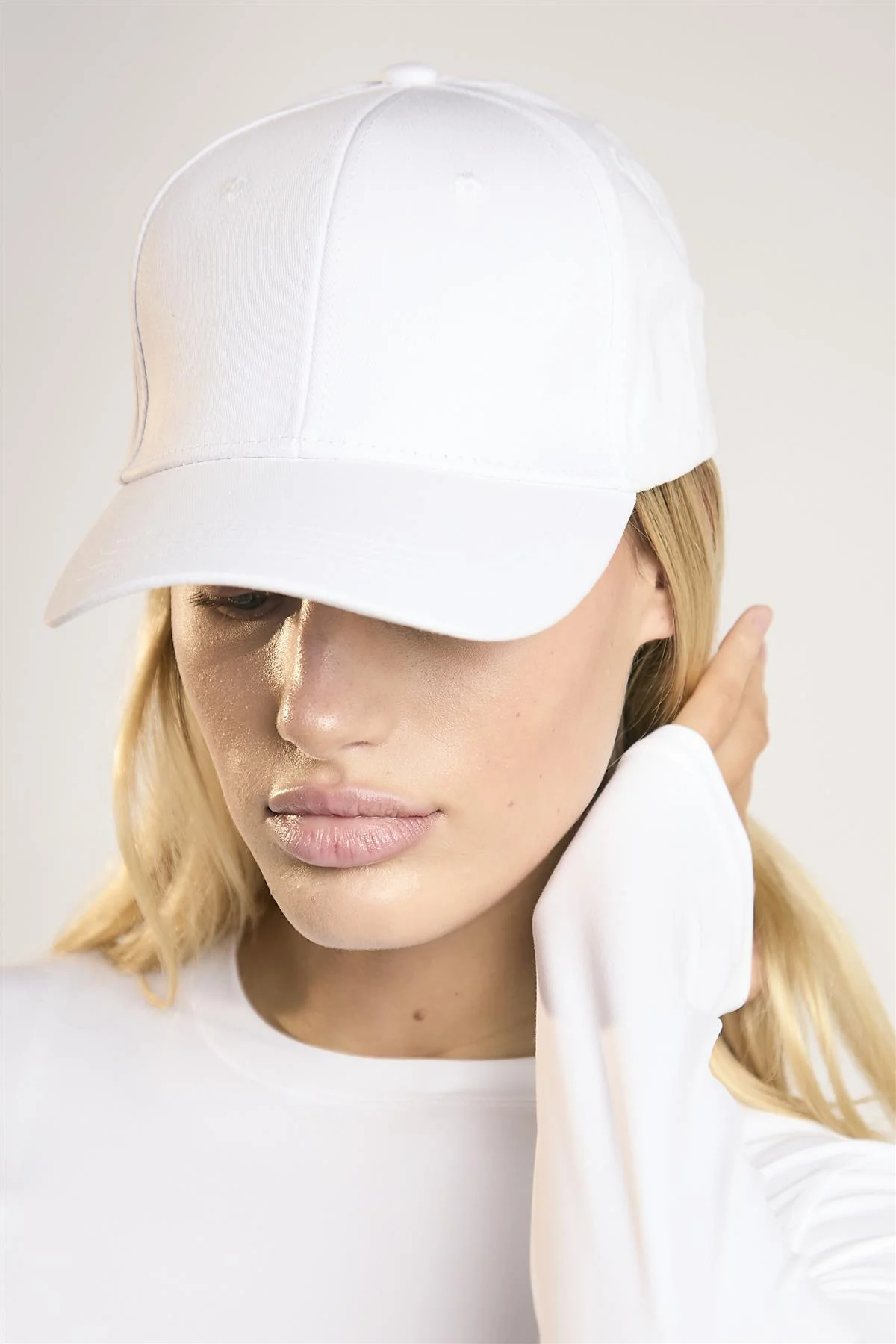 White Classic-Baseball Cap
