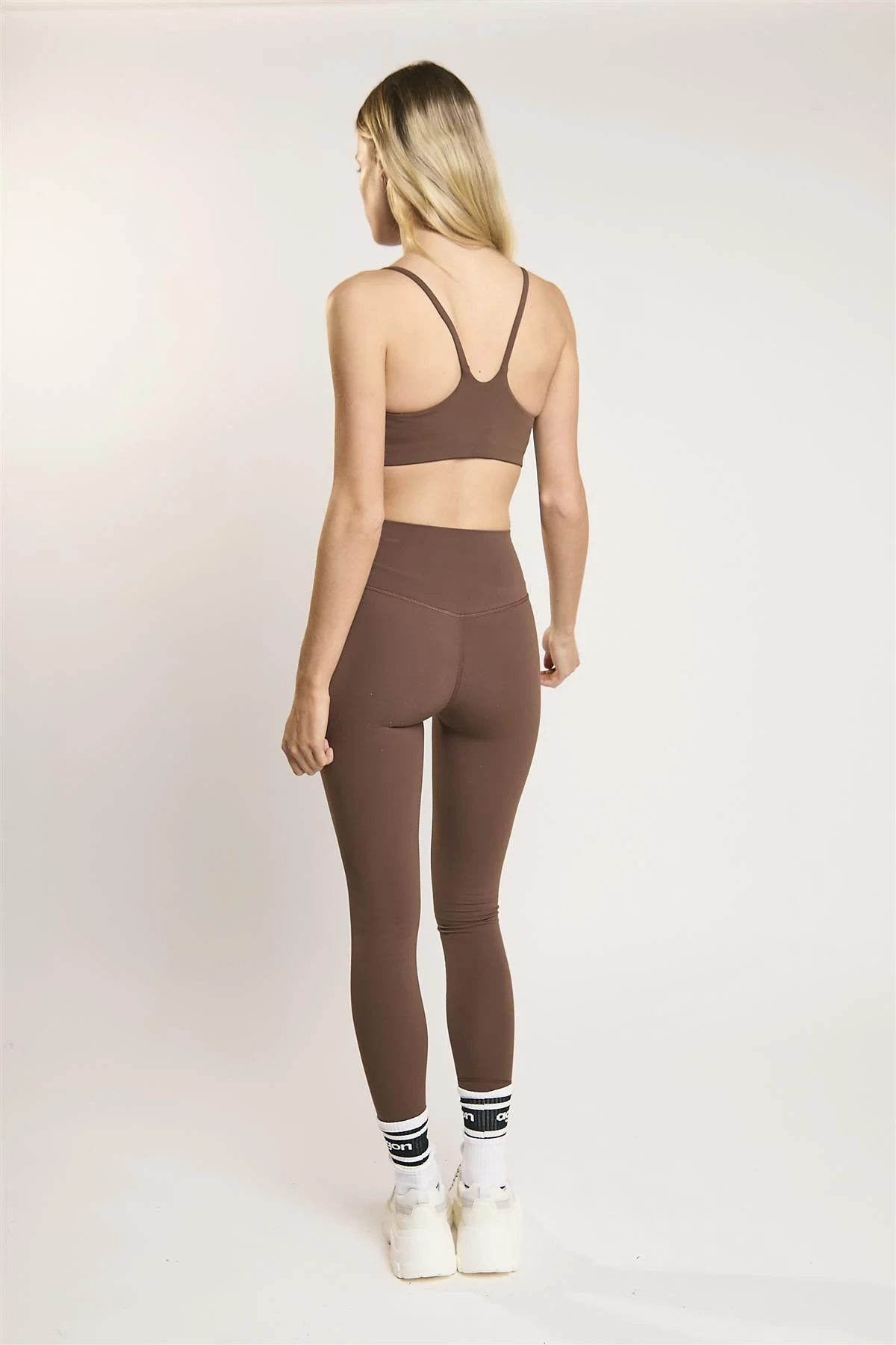 Signature Chestnut Full-Length Leggings.