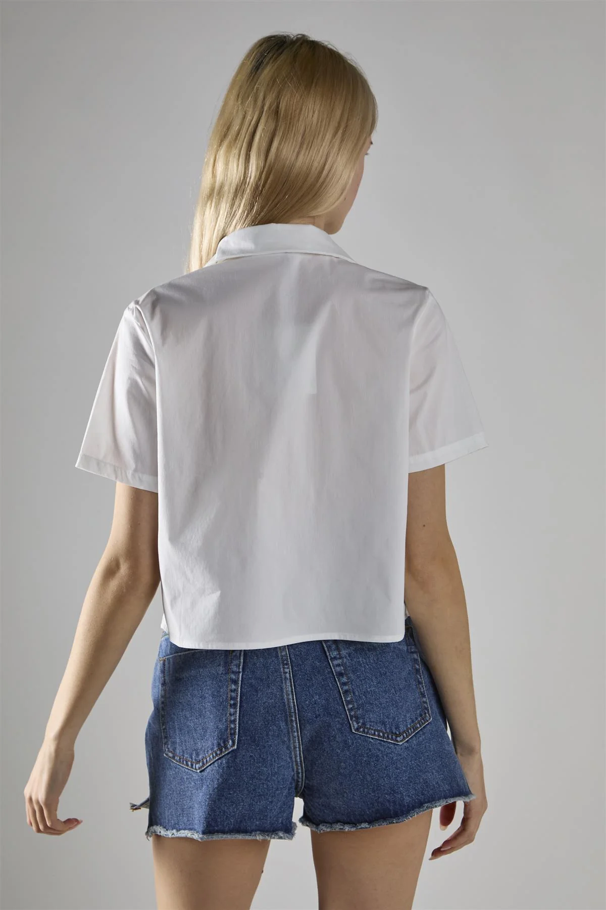 Light Pink Long Sleeve Crop-Cardigan