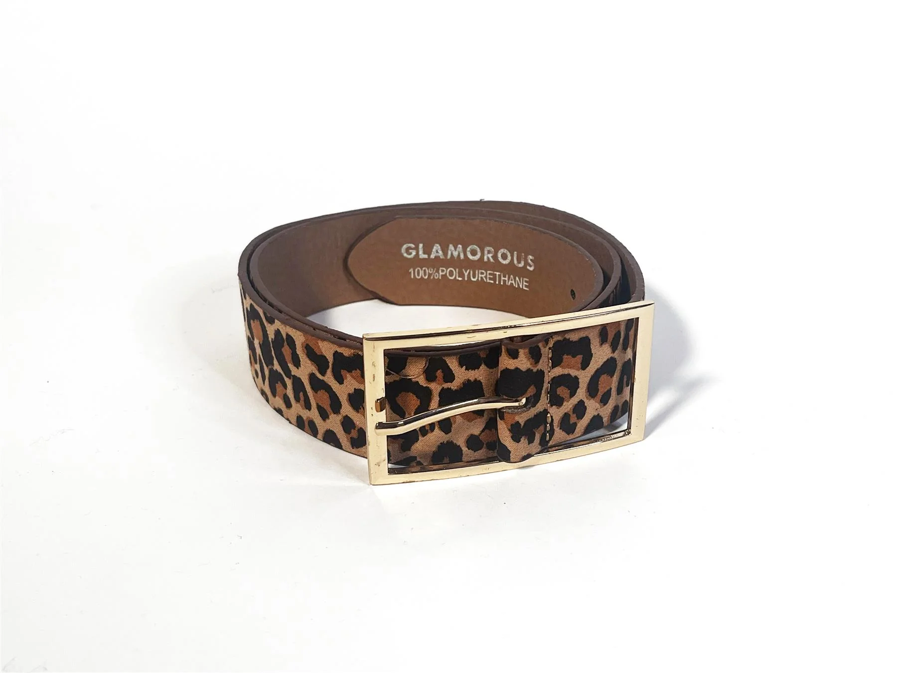 Leopard Buckled -Belt