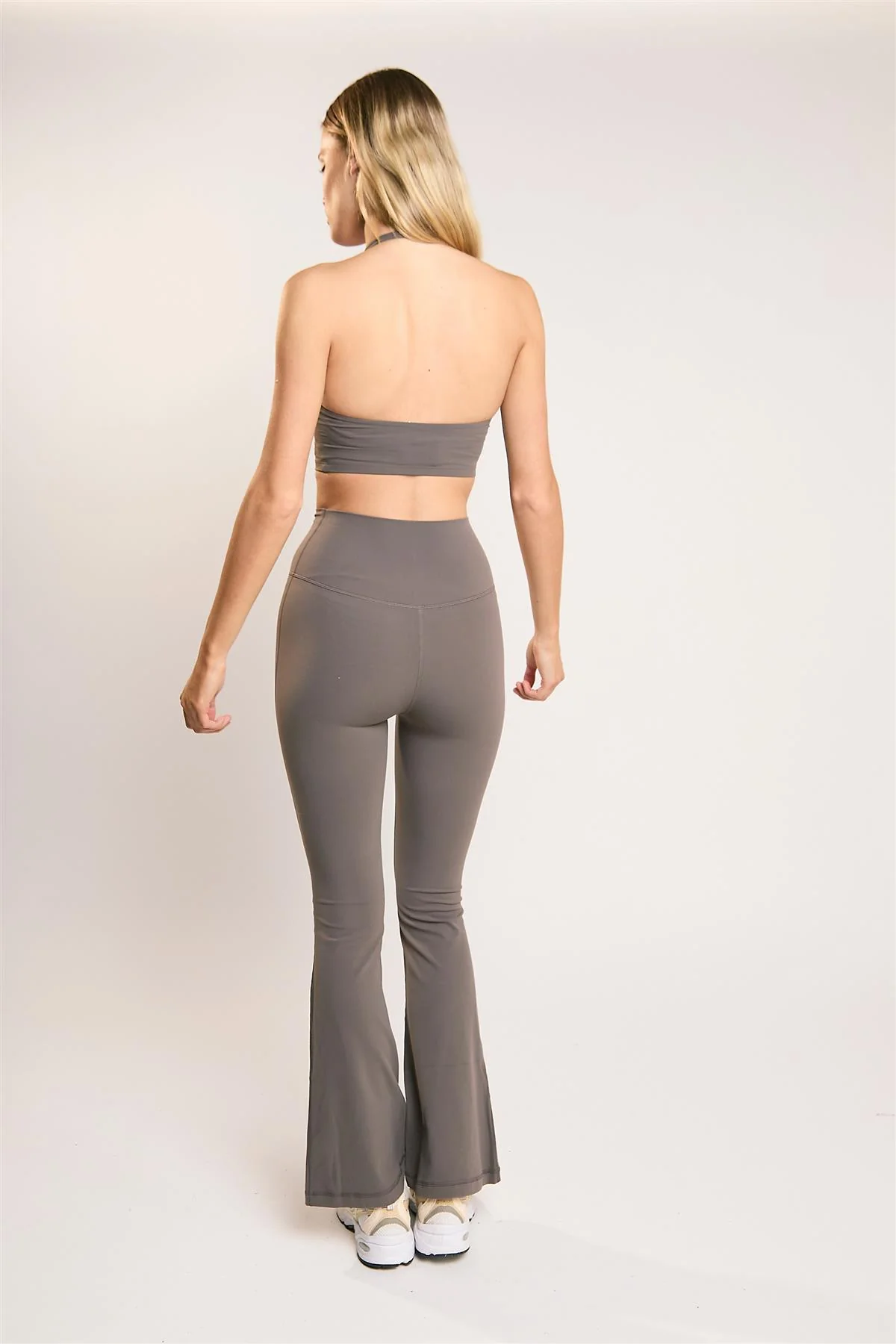 Signature Khaki Flare Leggings