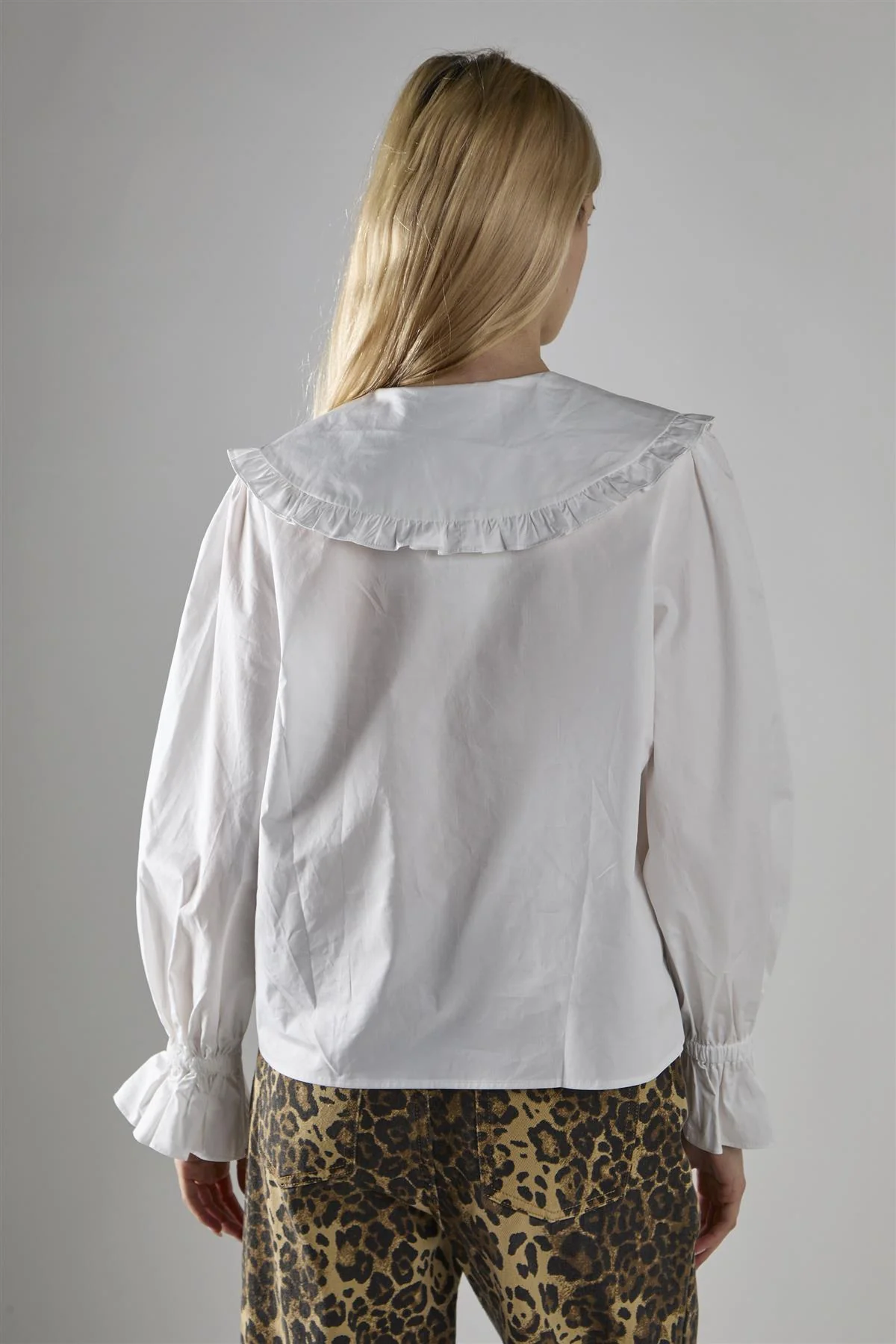 Off-White Statement-Collar Blouse