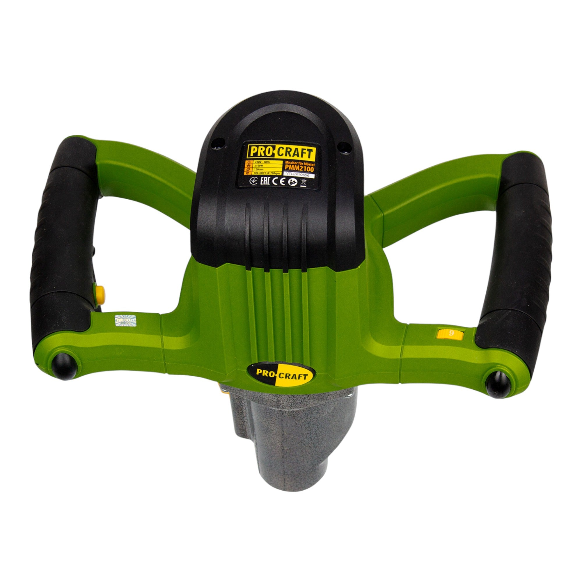 Procraft PMM2100 Rührwerk 1200 Watt + Rührer 120 mm