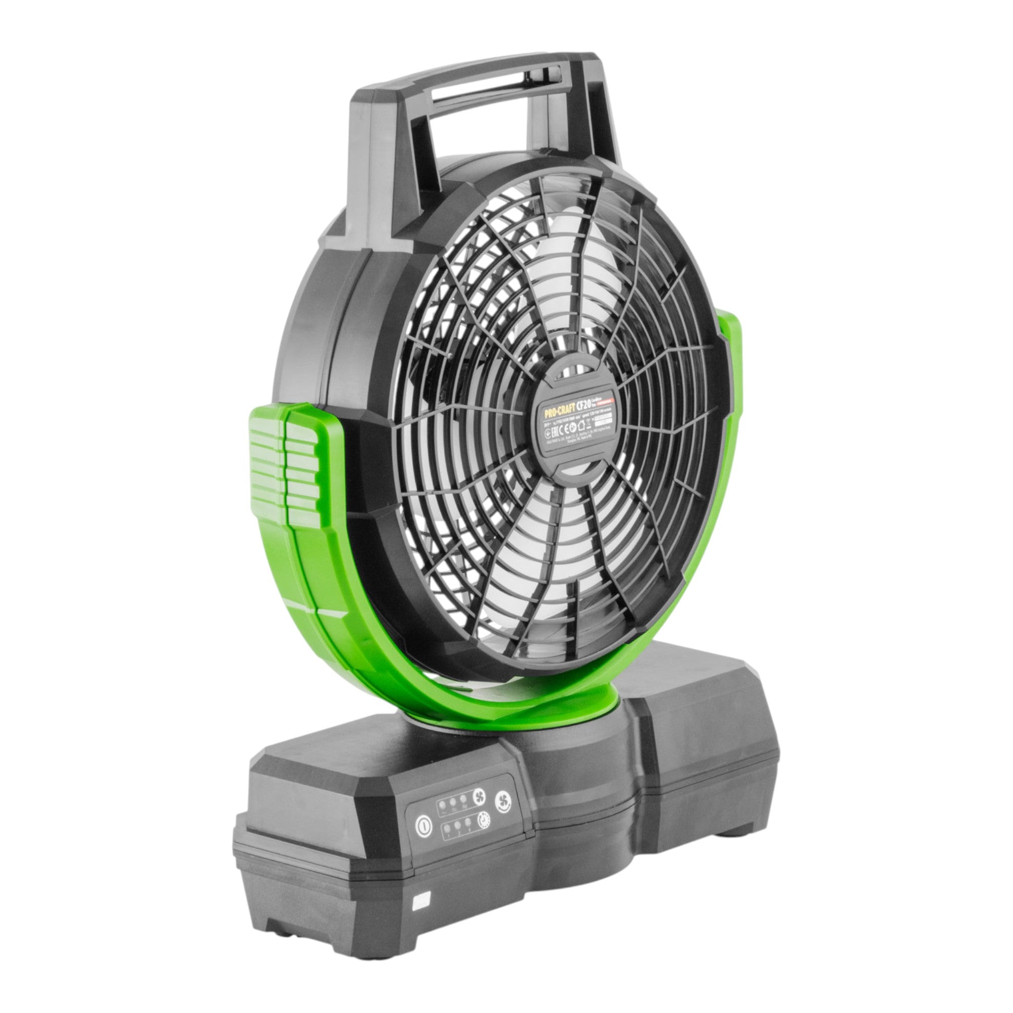 Procraft CF20bb Akku Ventilator 20 V 235 mm + 1x Akku 4,0 Ah + Ladegerät