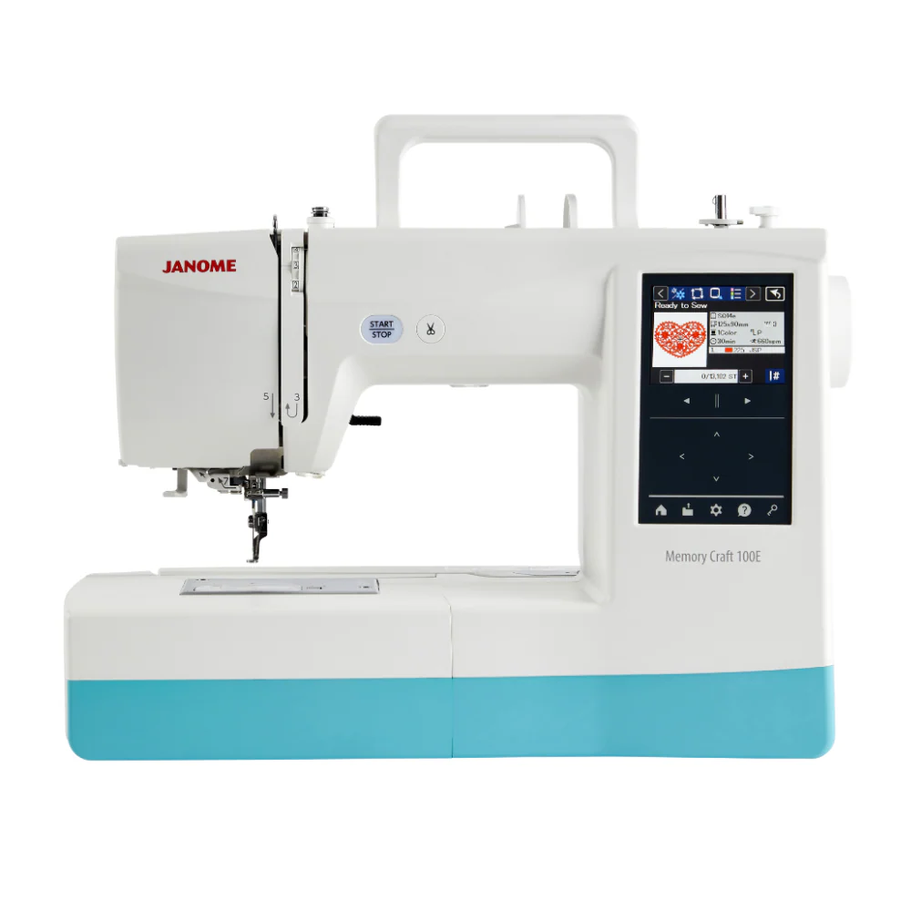 Janome Memory Craft 100 Embroidery