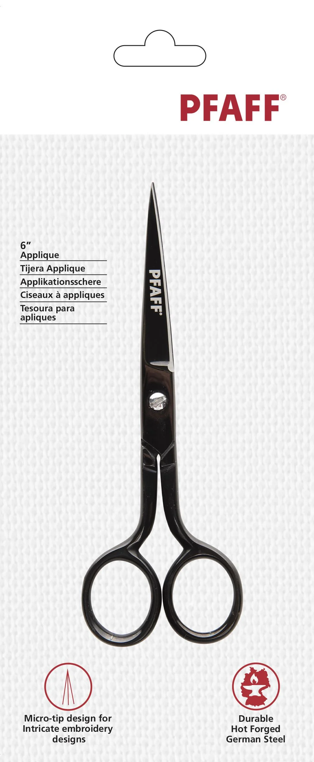 Pfaff 15.2cm Applique Scissors