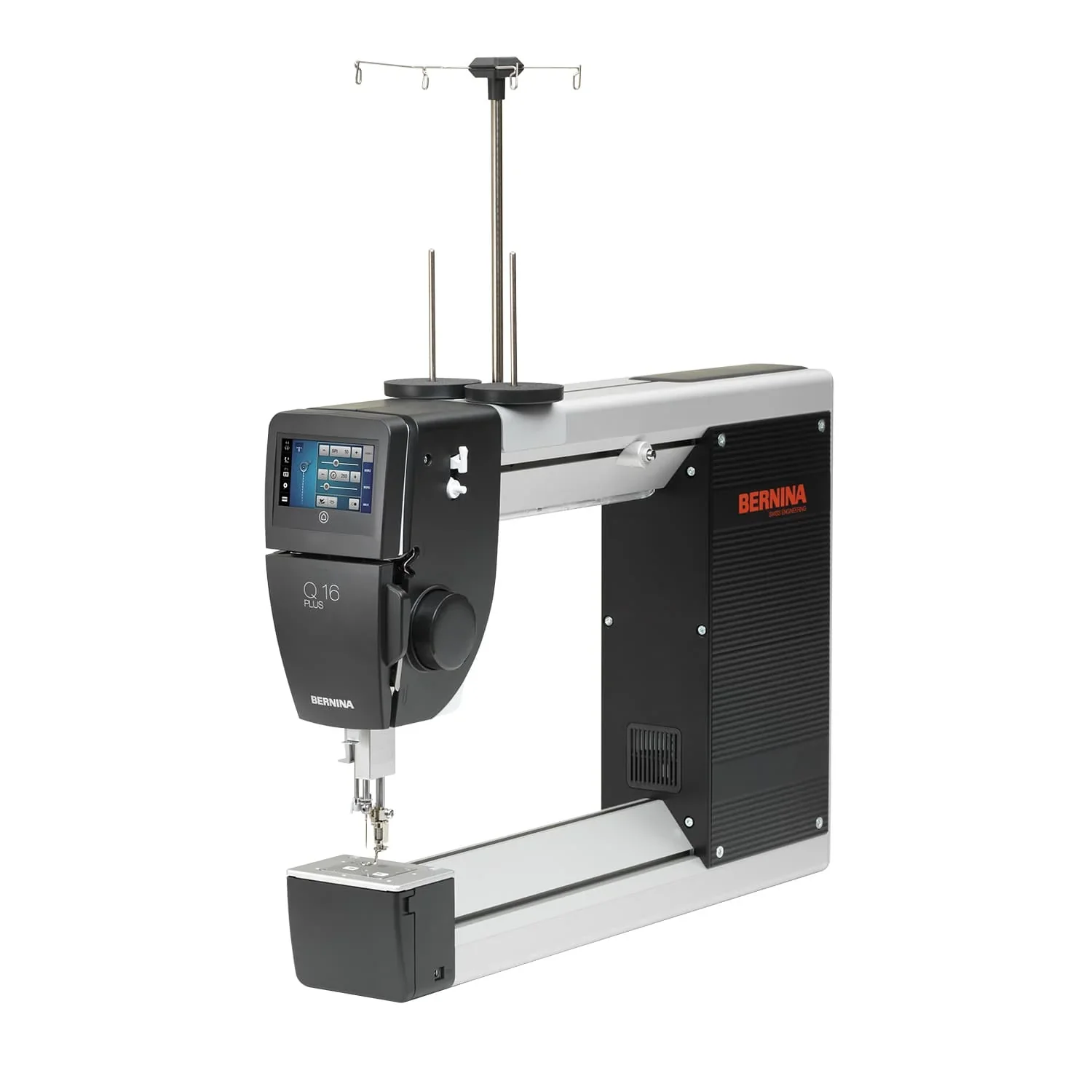 Bernina Q16 Plus Longarm Quilting Machine with Height Adjustable Foldable Table