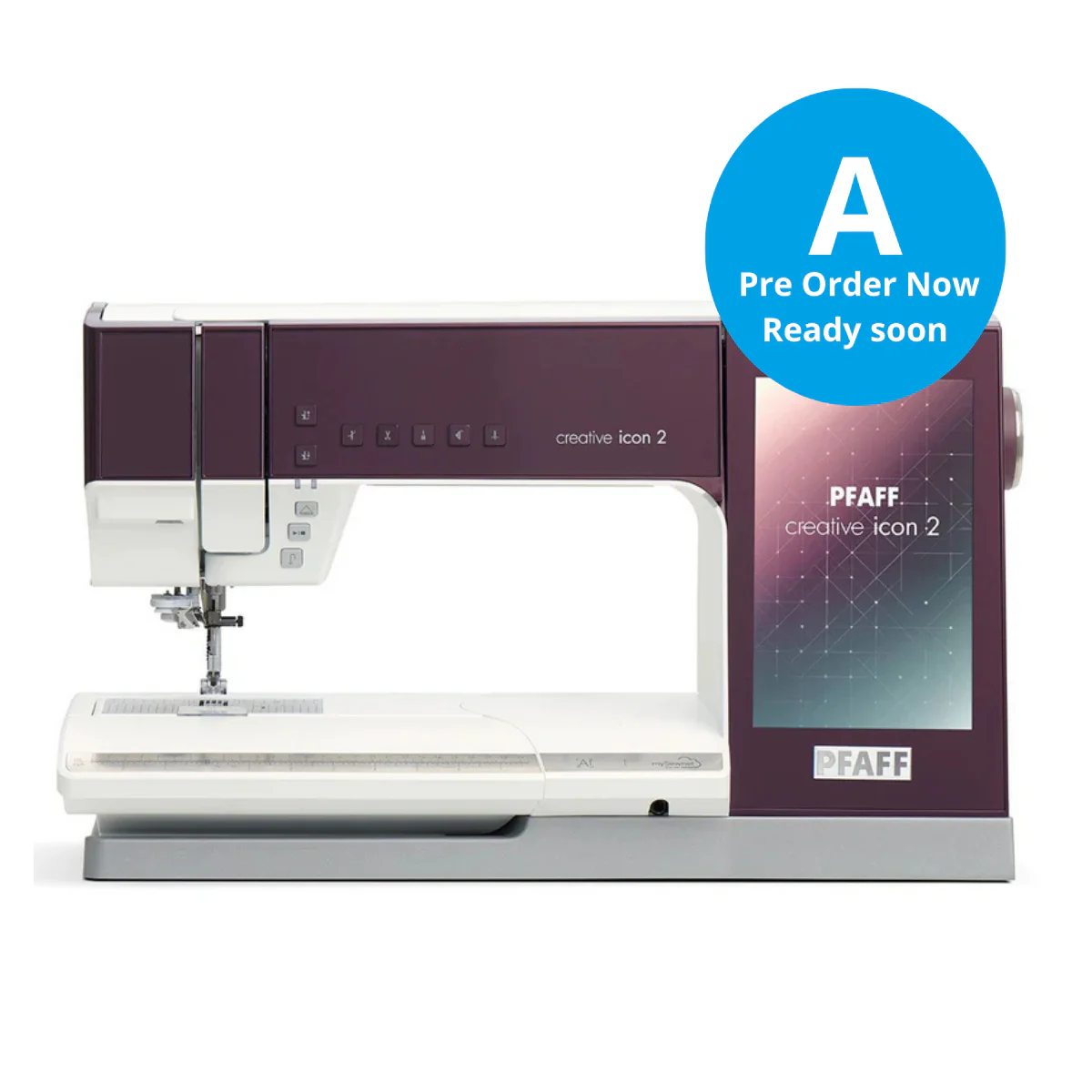 Pfaff Creative Icon 2 Sewing & Embroidery in Mulberry   - 