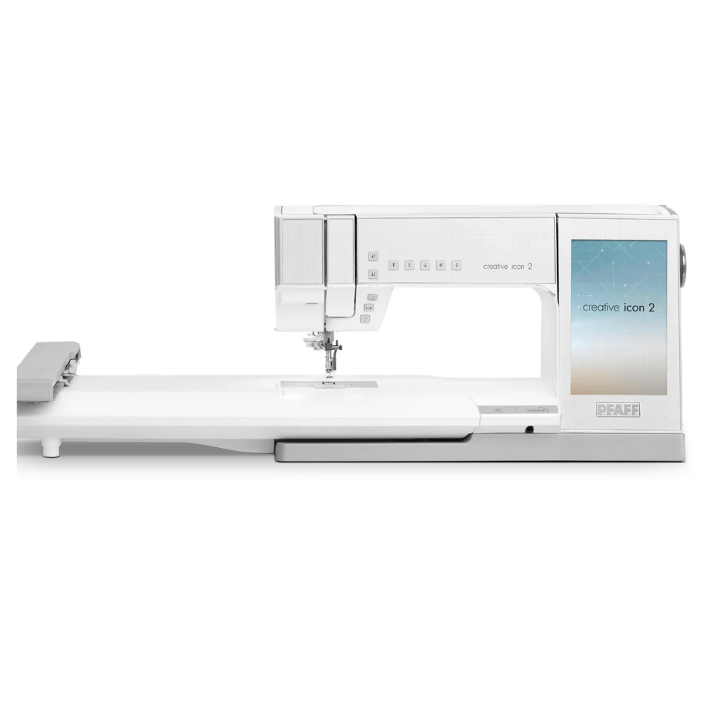 Pfaff Creative Icon 2 Sewing & Embroidery Machine in Arctic White - 